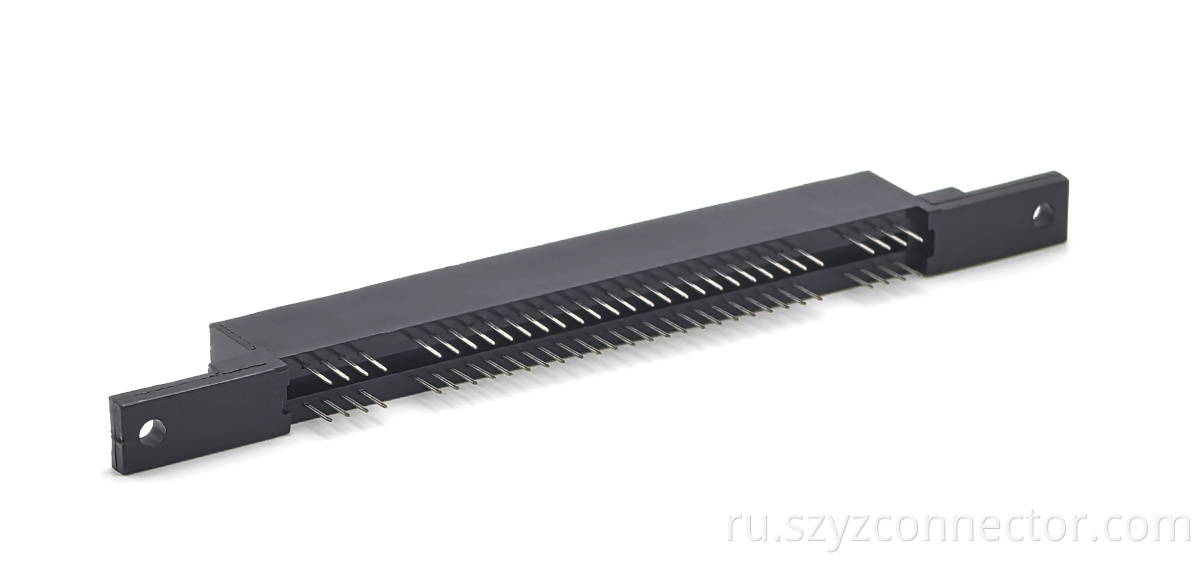 Супервилка, прямая, DIP, черный пластик, 2*31P Super Plug Straight DIP Black Plastic 2*31P